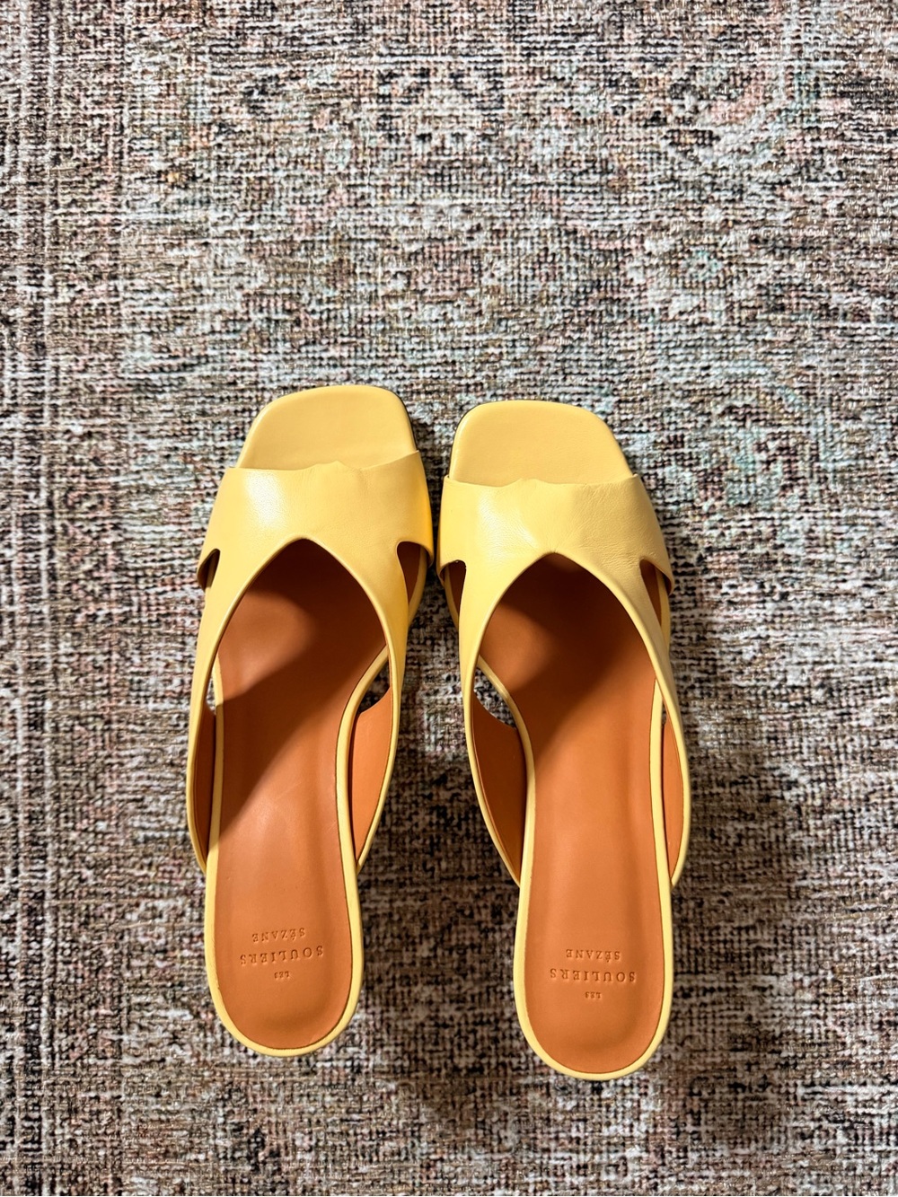 Sezane Ingrid Mules Never Worn